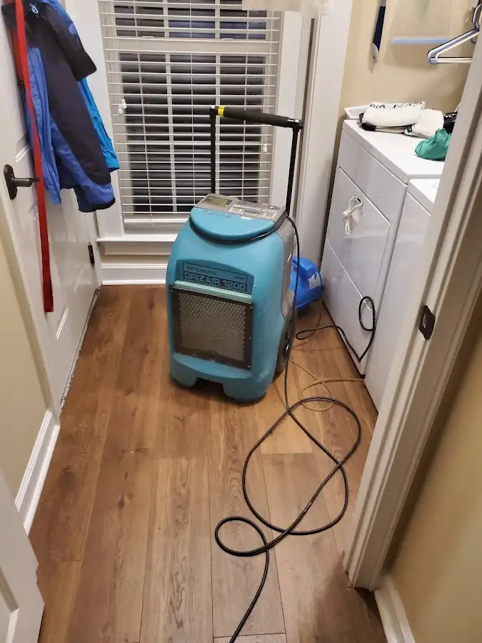 Commercial dehumidifier deployed for Flood Damage Cleanup in Lake Geneva