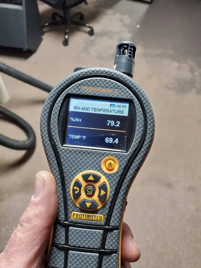 Moisture meter humidity assessment for Mold Remediation & Removal in Lake Geneva